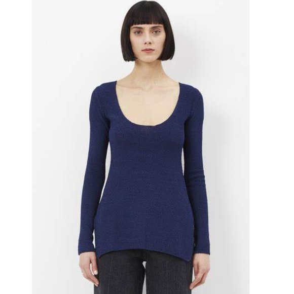 RACHEL COMEY scoop neck Marlene Top sweater NWT sz XS